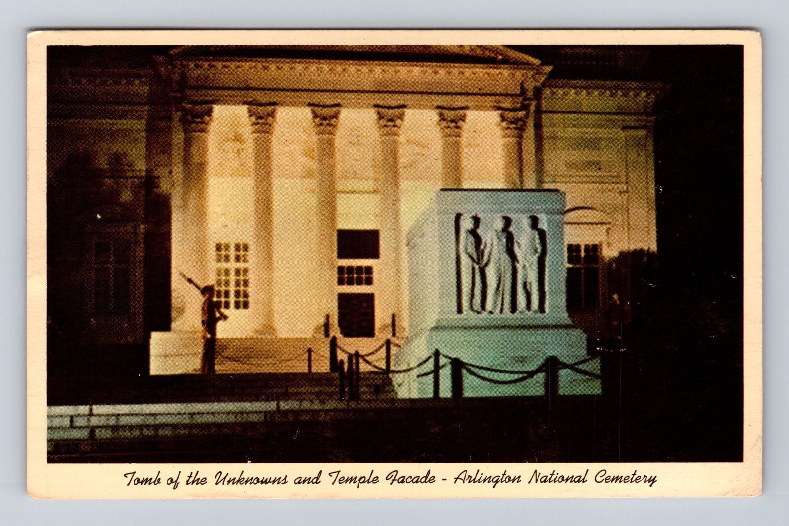 Arlington National Cemetery VA-Virginia Tomb Of Unknowns, Vintage c1969 Postcard