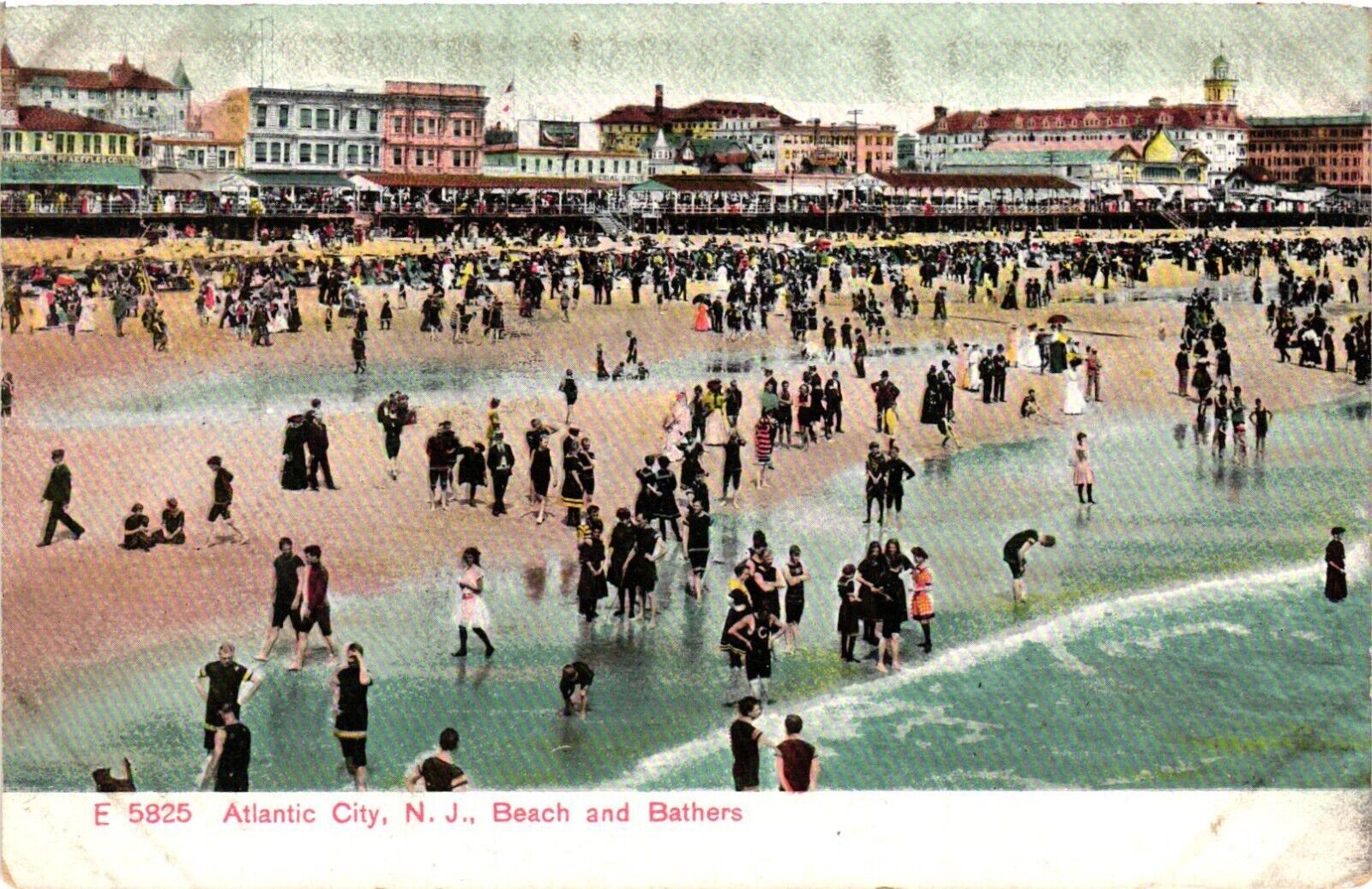 Atlantic City, New Jersy, Beach and Bathers