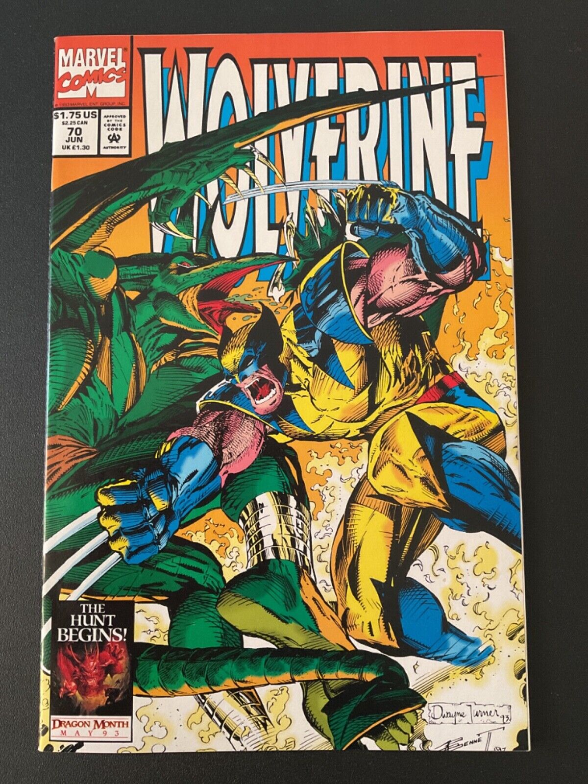 Wolverine #70 VF/NM 1993 Marvel Comics