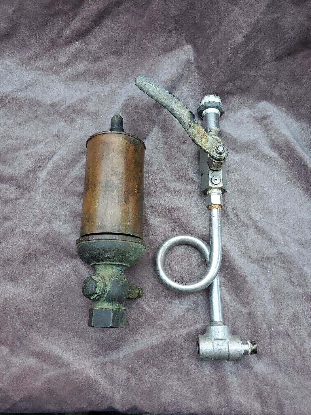 Antique 4 X 15 Brass Steam Whistle Factory Train 