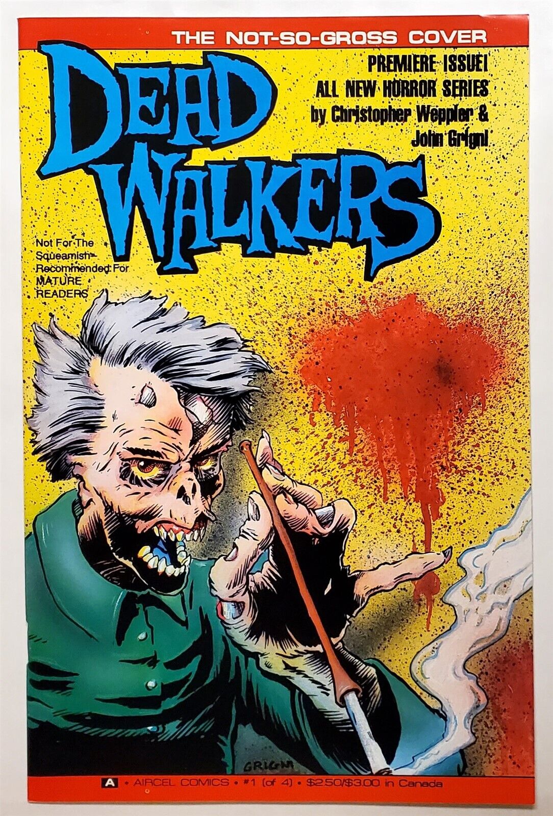 Deadwalkers #1/B (Jan 1991, Aircel) 7.0 FN/VF 
