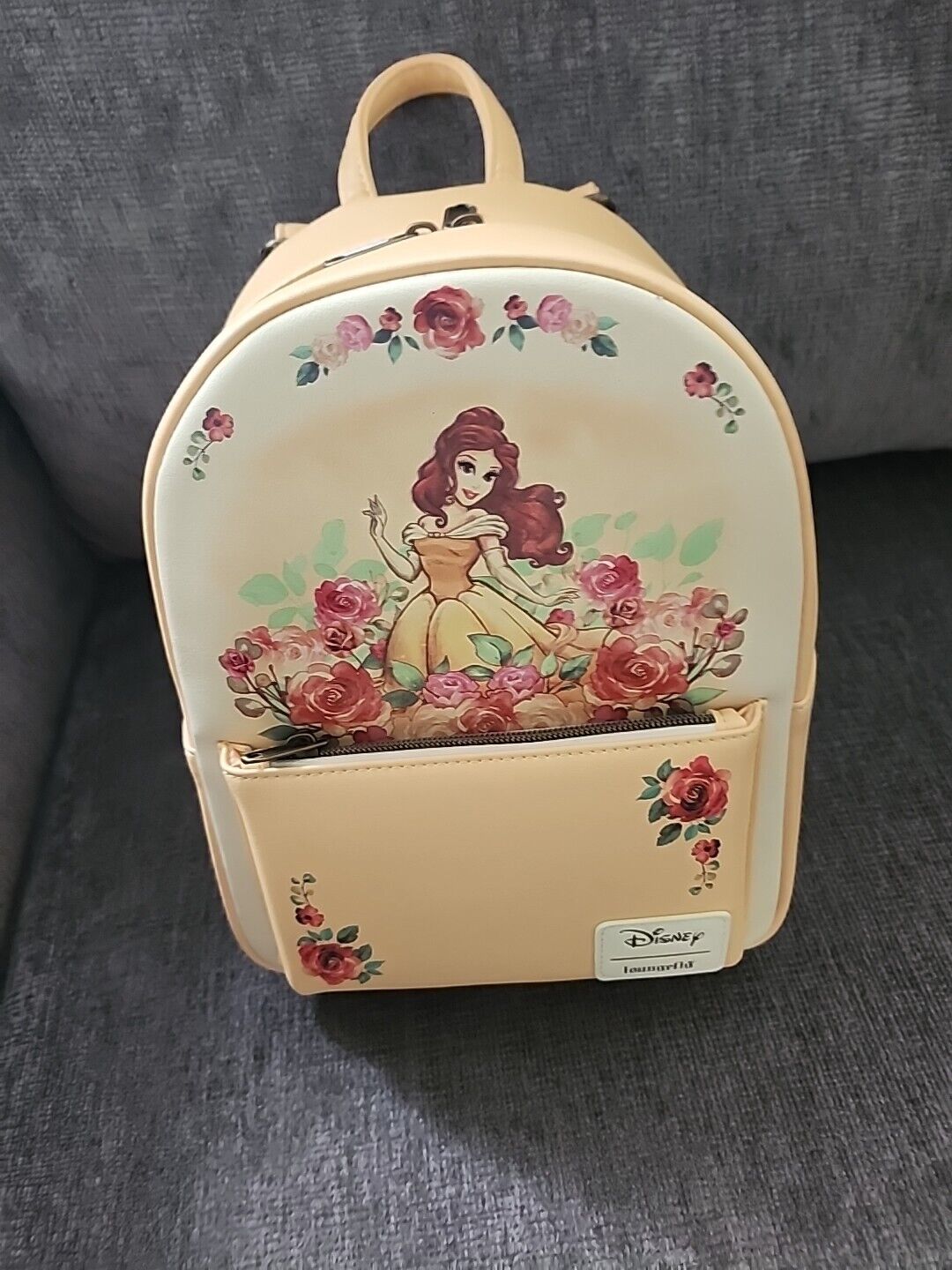NWT Loungefly Disney Belle Beauty & The Beast Mini Backpack