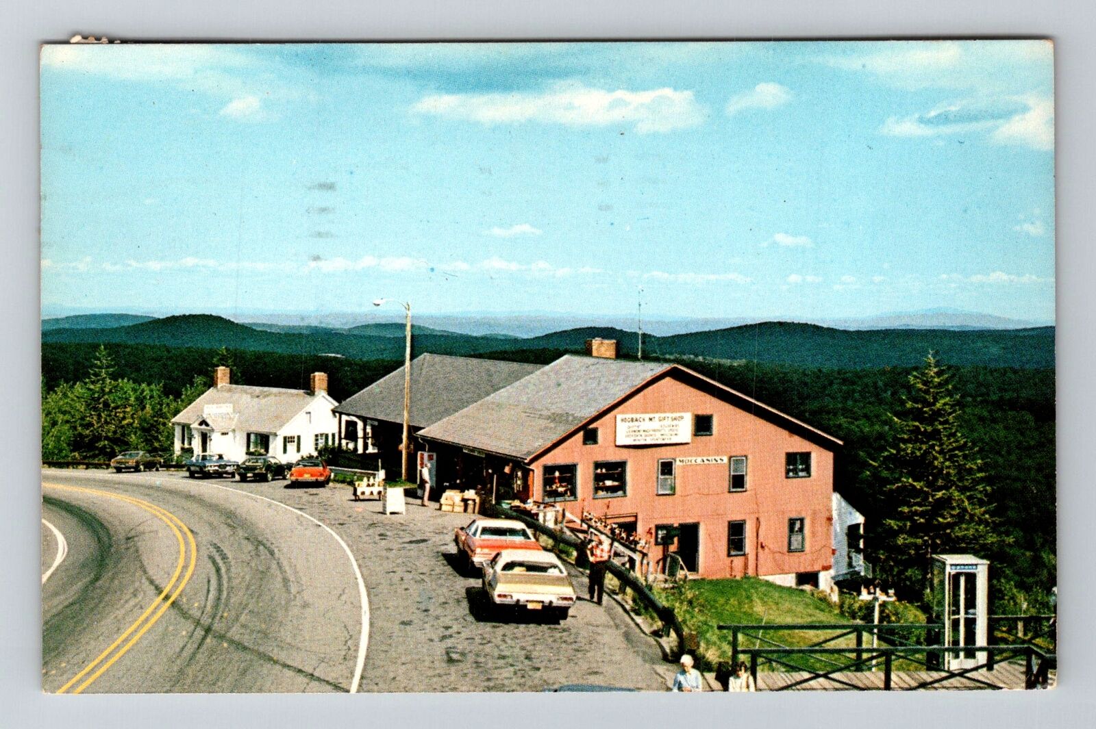 Marlboro VT-Vermont, Hogback Mountain, Vintage c1979 Postcard