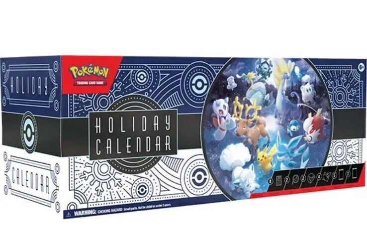 Pokemon Holiday Calendar Box 2023 : New & Sealed: Trading Card Game Advent