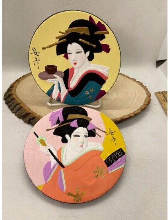 Hamilton Collection Geisha Plates