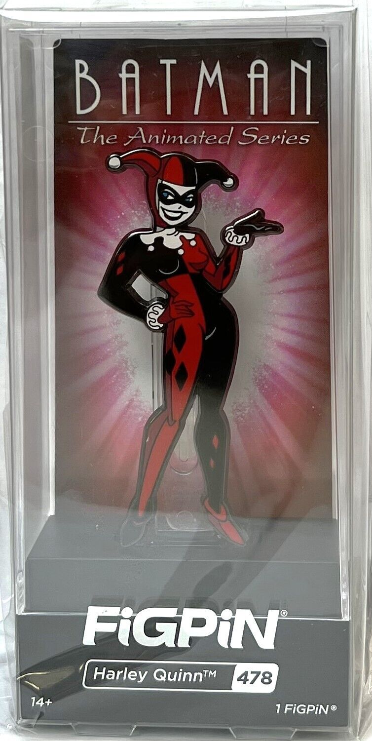 FiGPiN Batman the Animated Series Harley Quinn #478 Collectable FigPin