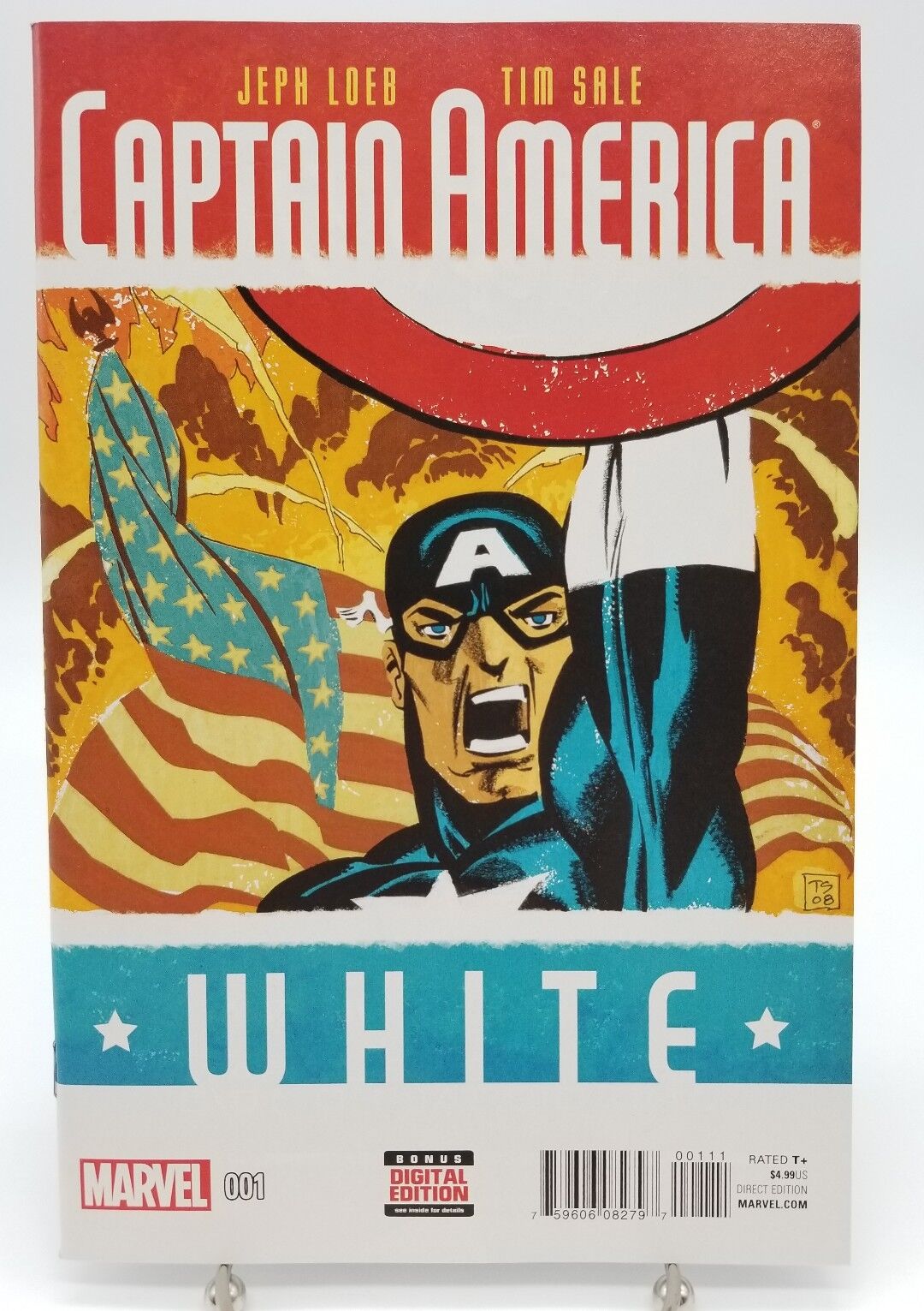 Captain America White #1 November 2015 Marvel Comics Jeph Loeb Tim Sale