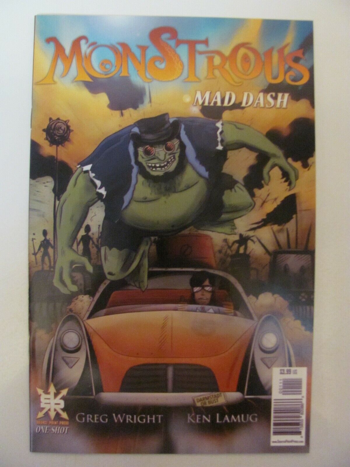 Monstrous Mad Dash #1 Source Point Press 2020 One Shot 9.6 Near Mint+