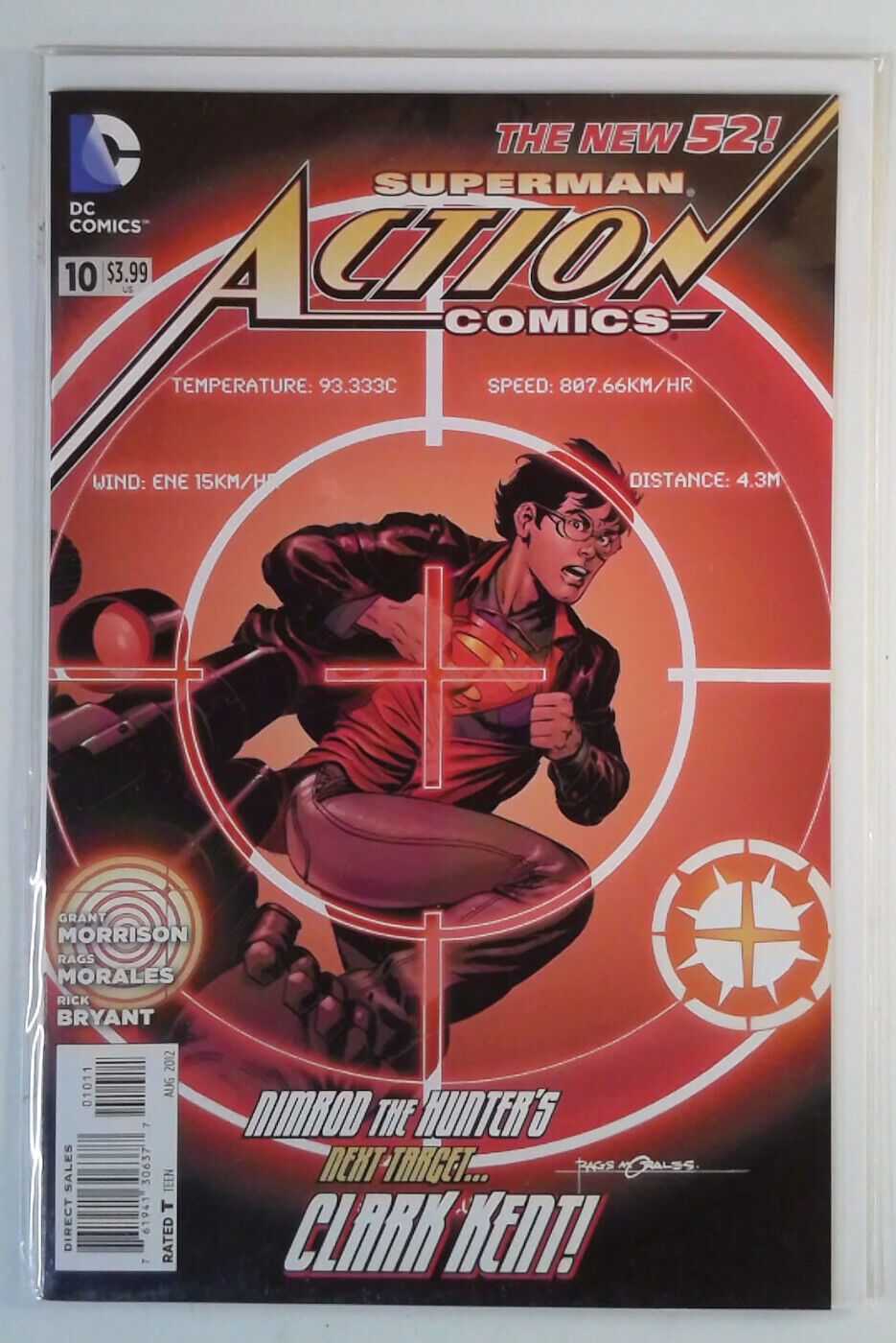2012 Action Comics #10 DC Comics 9.2 NM- Comic Book