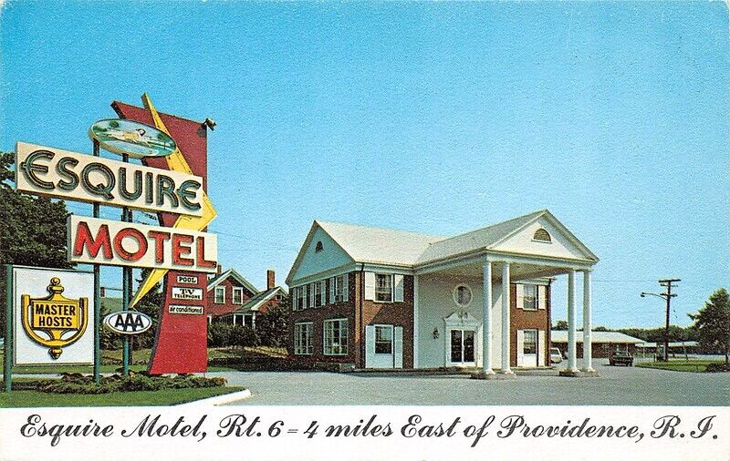 Esquire Motel Seekonk Massachusetts east if Providence RI