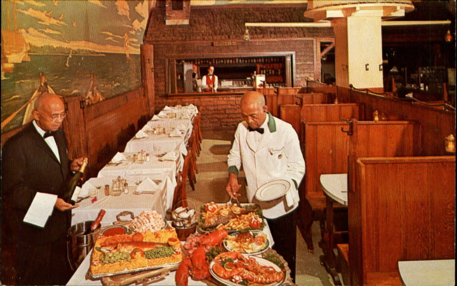 O\'Donnells Sea Grill Bethesda Maryland ~ vintage postcard