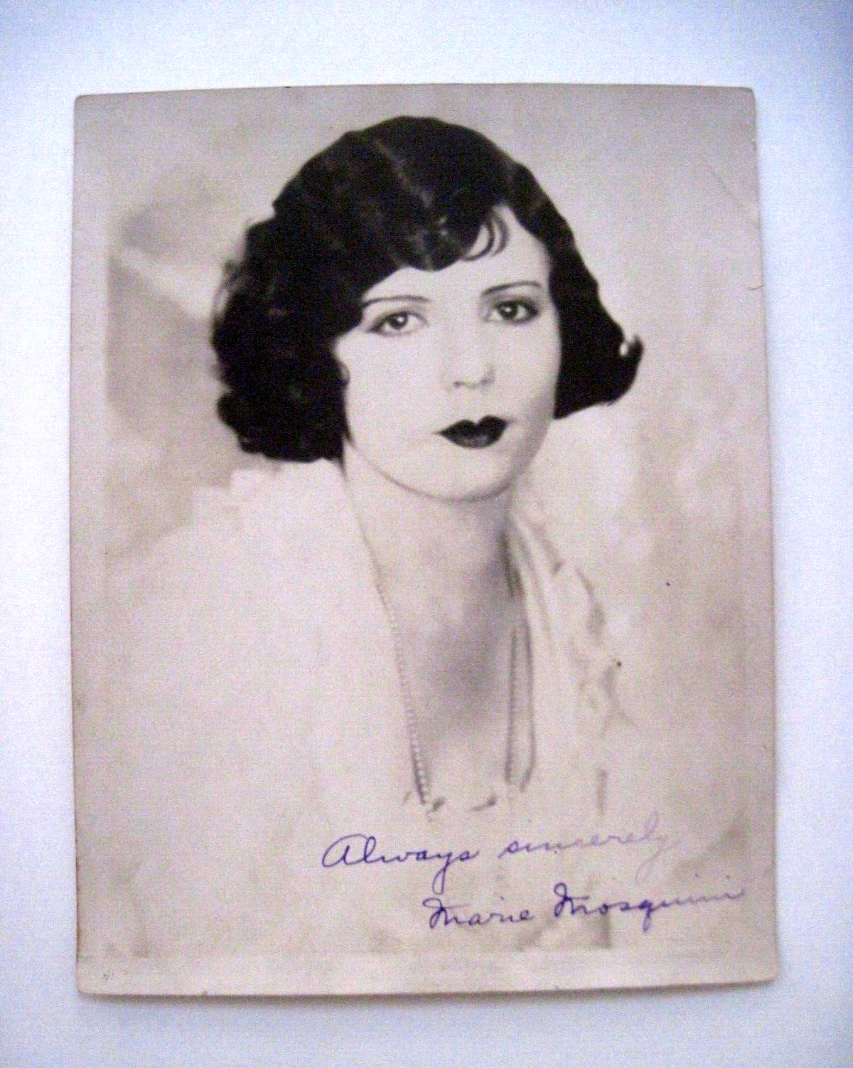 1920-30\'s Black & White Photo of Movie Star \