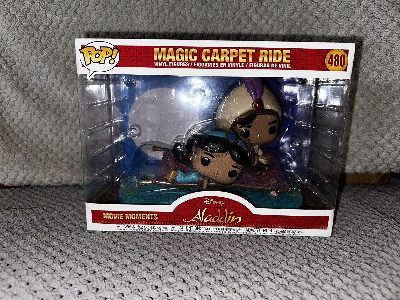 Disney Aladdin Funko POP #480 - Magic Carpet Ride - Movie Moments