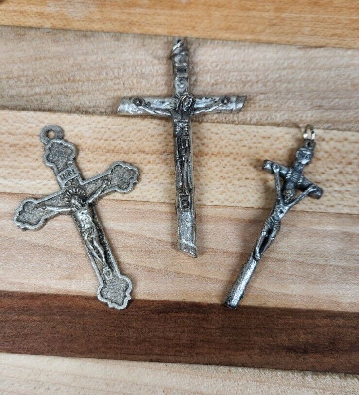 Vintage Italian Crucifix PENDANT Collection