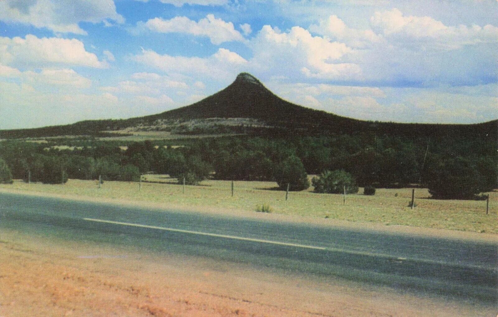 Starvation Peak near Hwy 85 Between Santa Fe & Las Vegas New Mexico NM Postcard