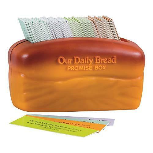 DaySpring Our Our Daily Bread Promise Box with Scripture Cards, 4 1/4\