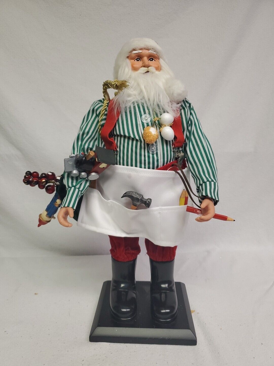 Vintage 1992 Retired Doll Santa Toy Maker 17\