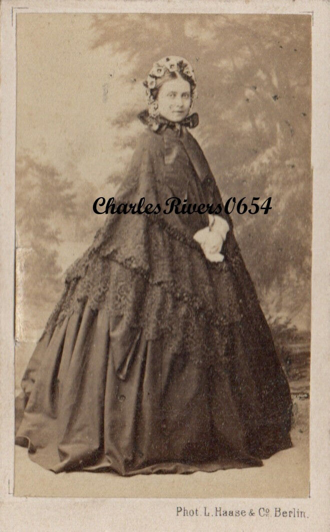 BERLIN CDV VICTORIA EMORESS OF GERMANY QUEEN OF PRUSSIA VICTORIAN ROYALTY #B2666