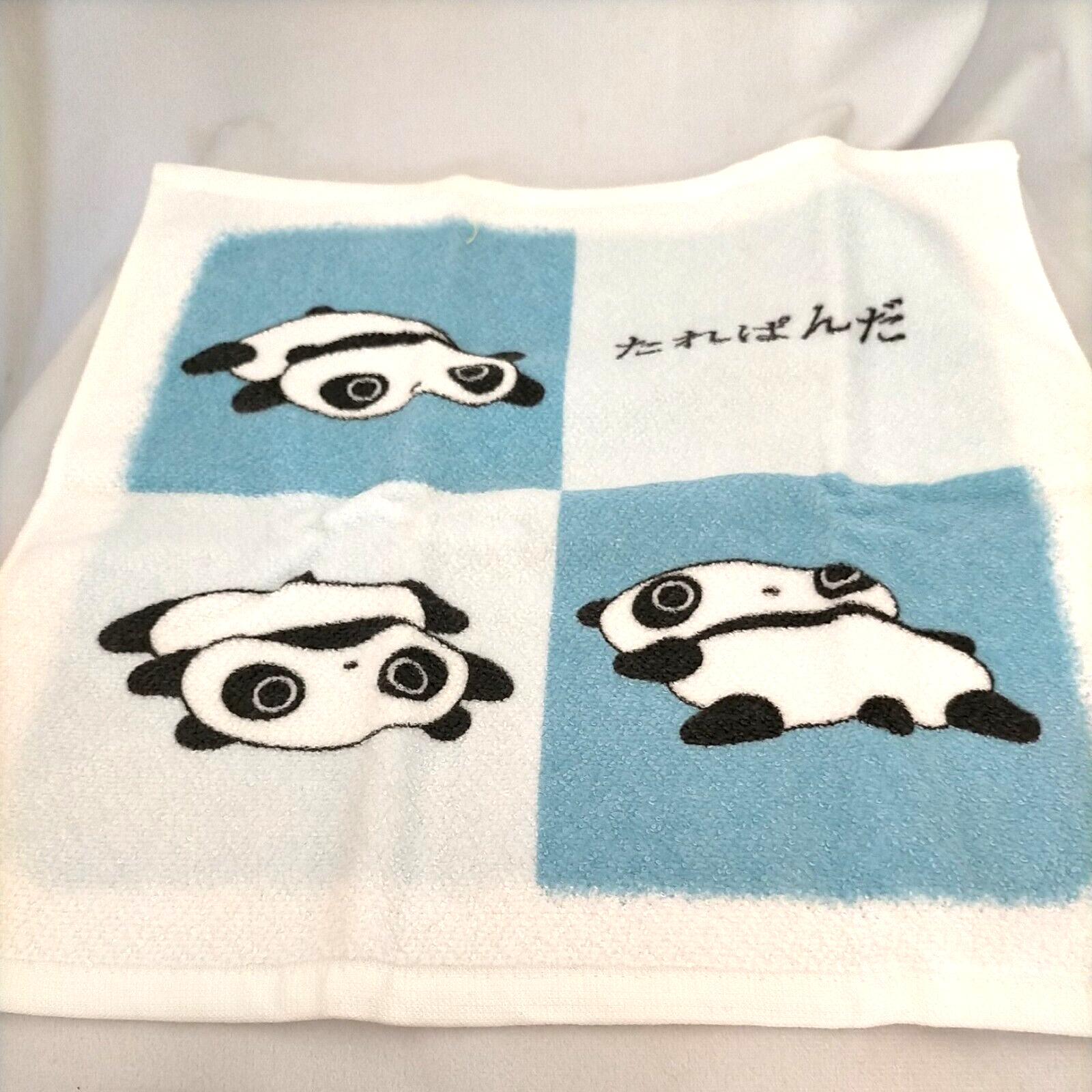San-X Tare Panda Japan Limited Hand Towel  2011 Handkerchief 