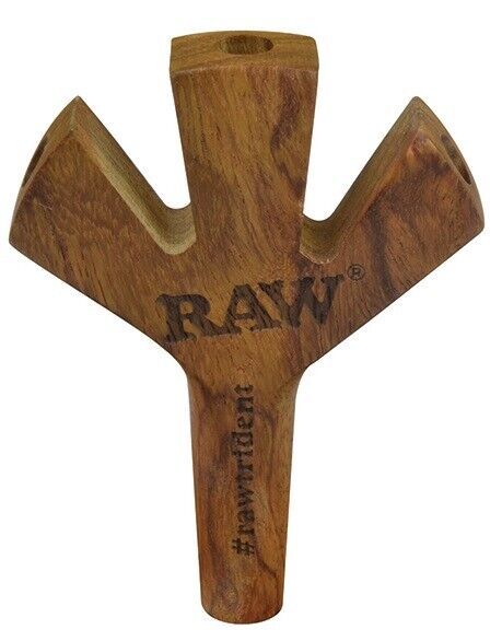 RAW Rolling Papers TRIDENT Wooden cigarette holder
