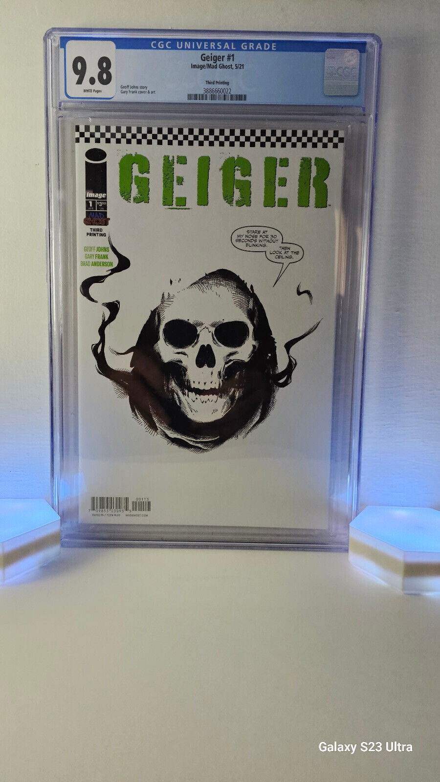 Geiger #1 - Graded CGC 9.8 - Image Comics - 3rd Printing