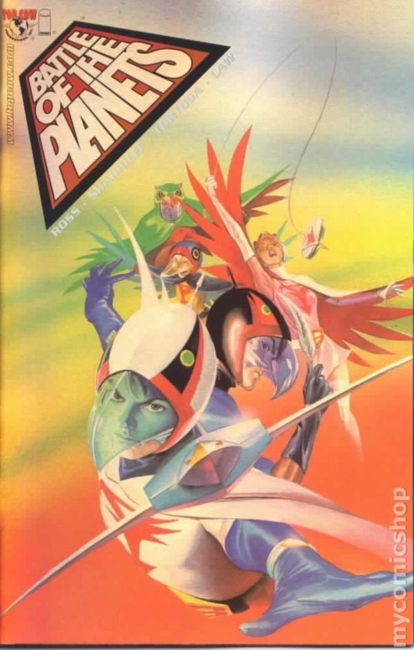 Battle of the Planets #1 Ross Holofoil Variant VF 2002 Stock Image