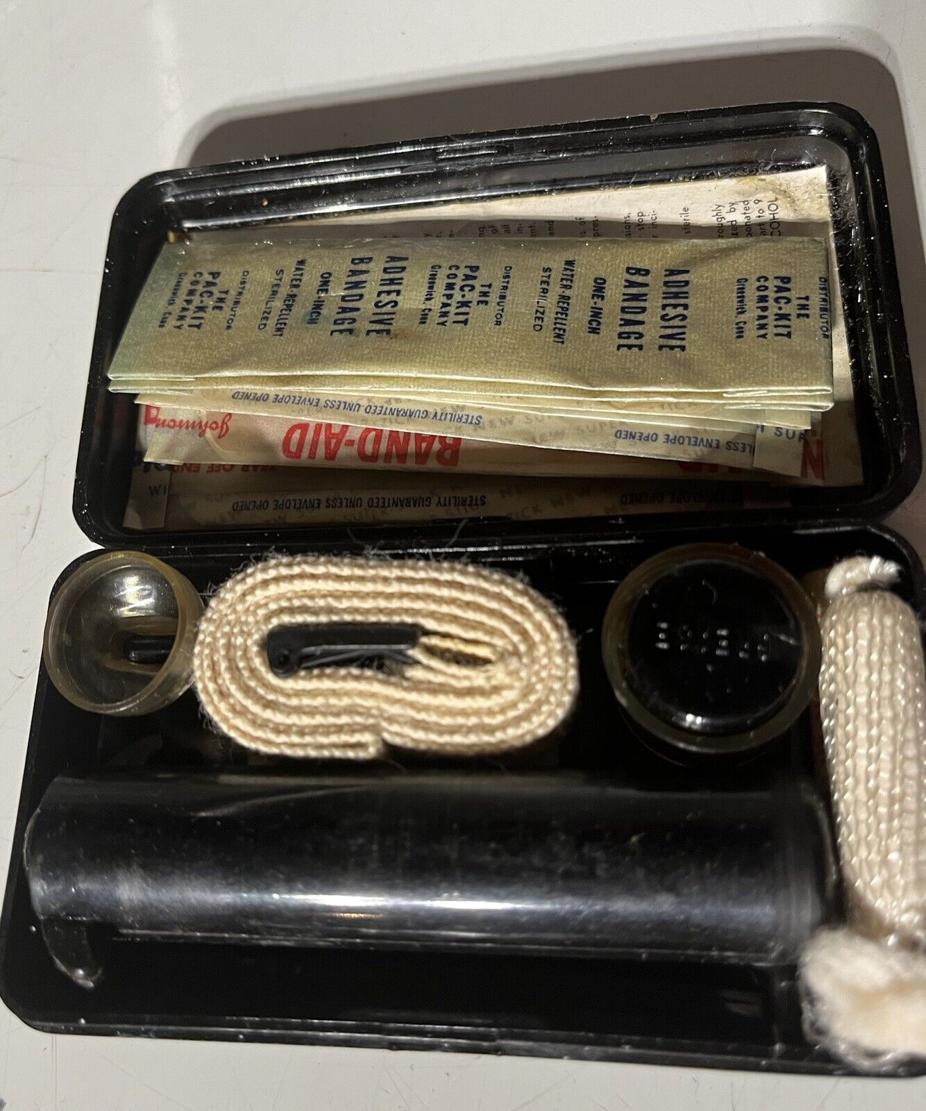 WWII WW2 1st first aid snake bite kit MSA #1