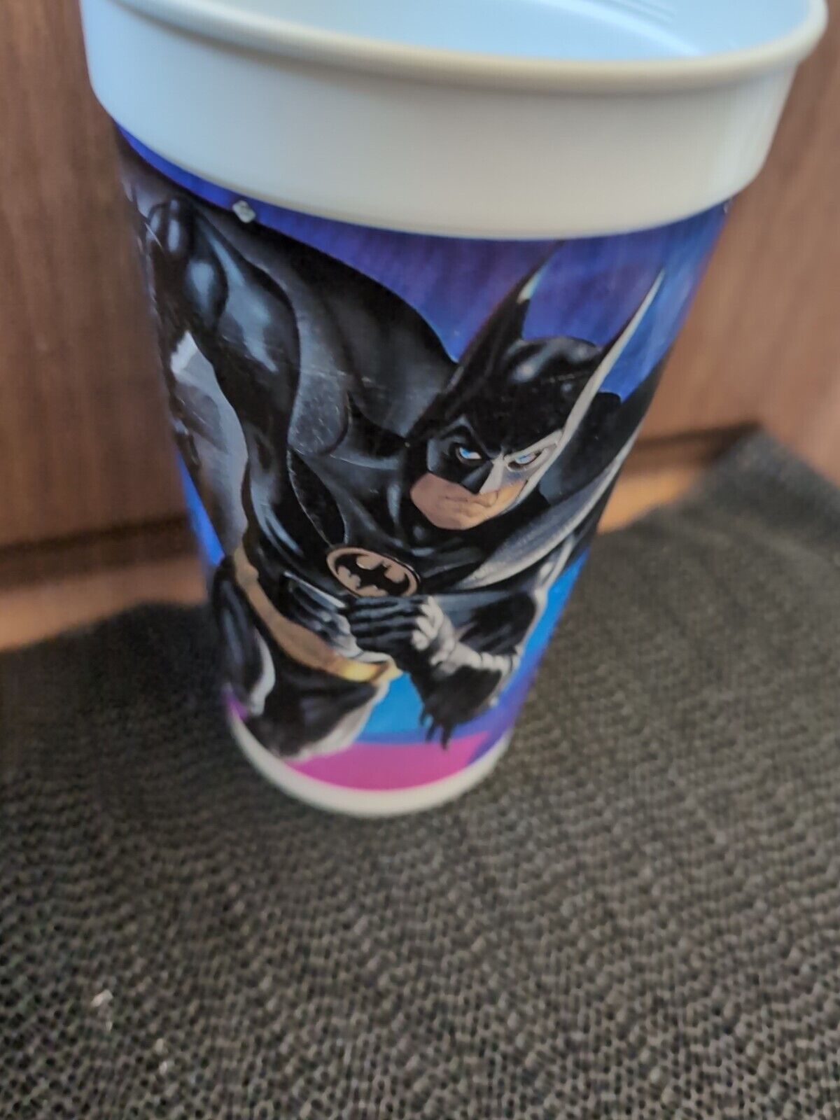 Vintage 1992 McDonald’s Batman Returns Plastic 32 Ounce Cup