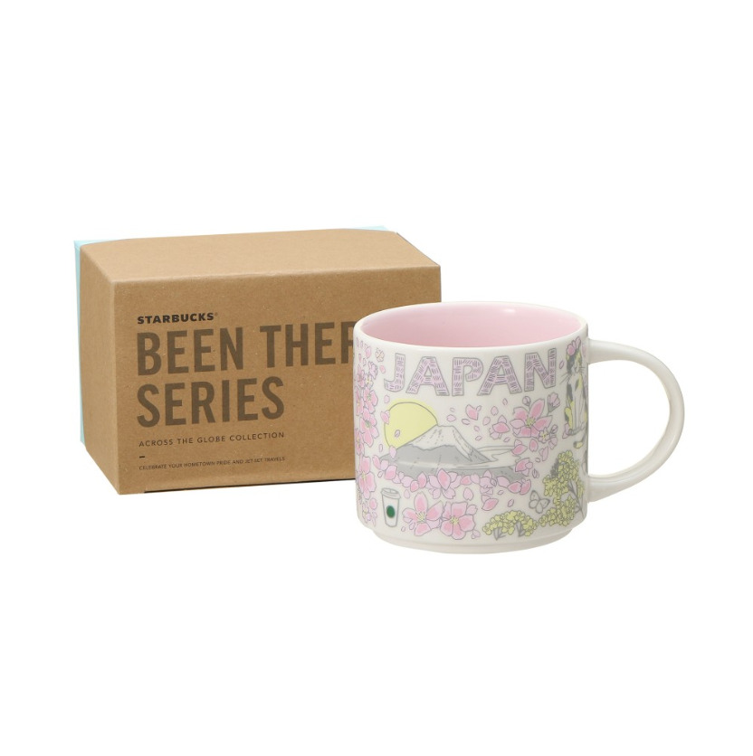 Starbucks 2024 Japan Been There Series Sakura Spring Coffee Mug Cup 14oz 414ml