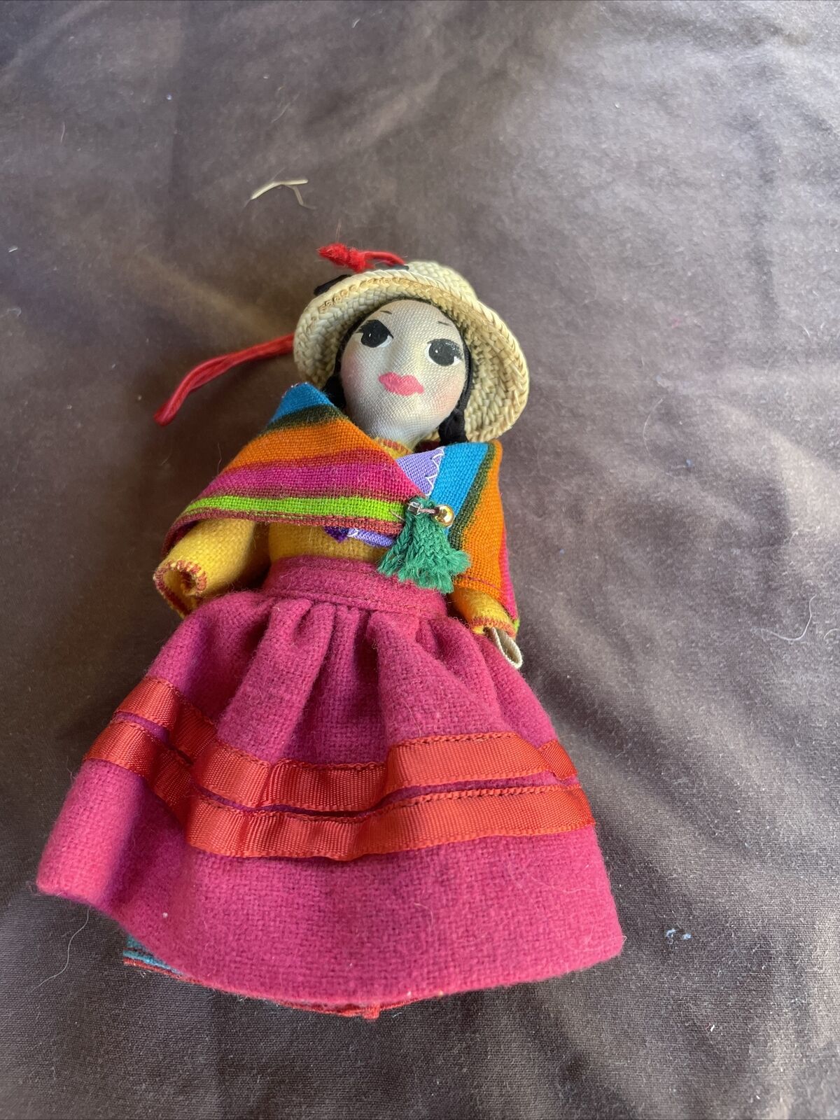 Huancayo traditional peruvian doll