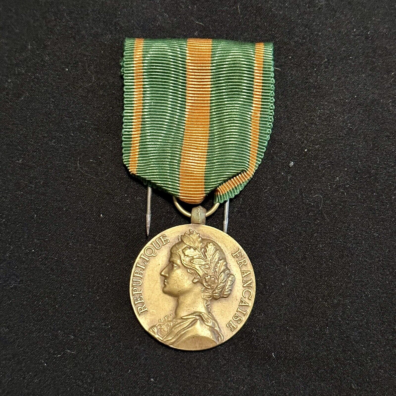 WW1 French Evades Escapee Medal Original Bronze