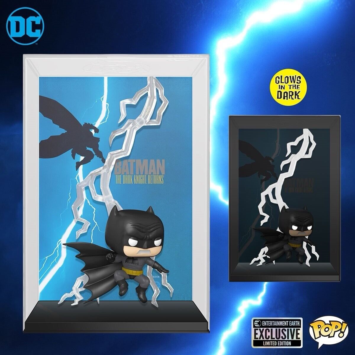 Batman The Dark Knight Returns Glow-in-the Dark Funko Pop Comic Cover Figure #16