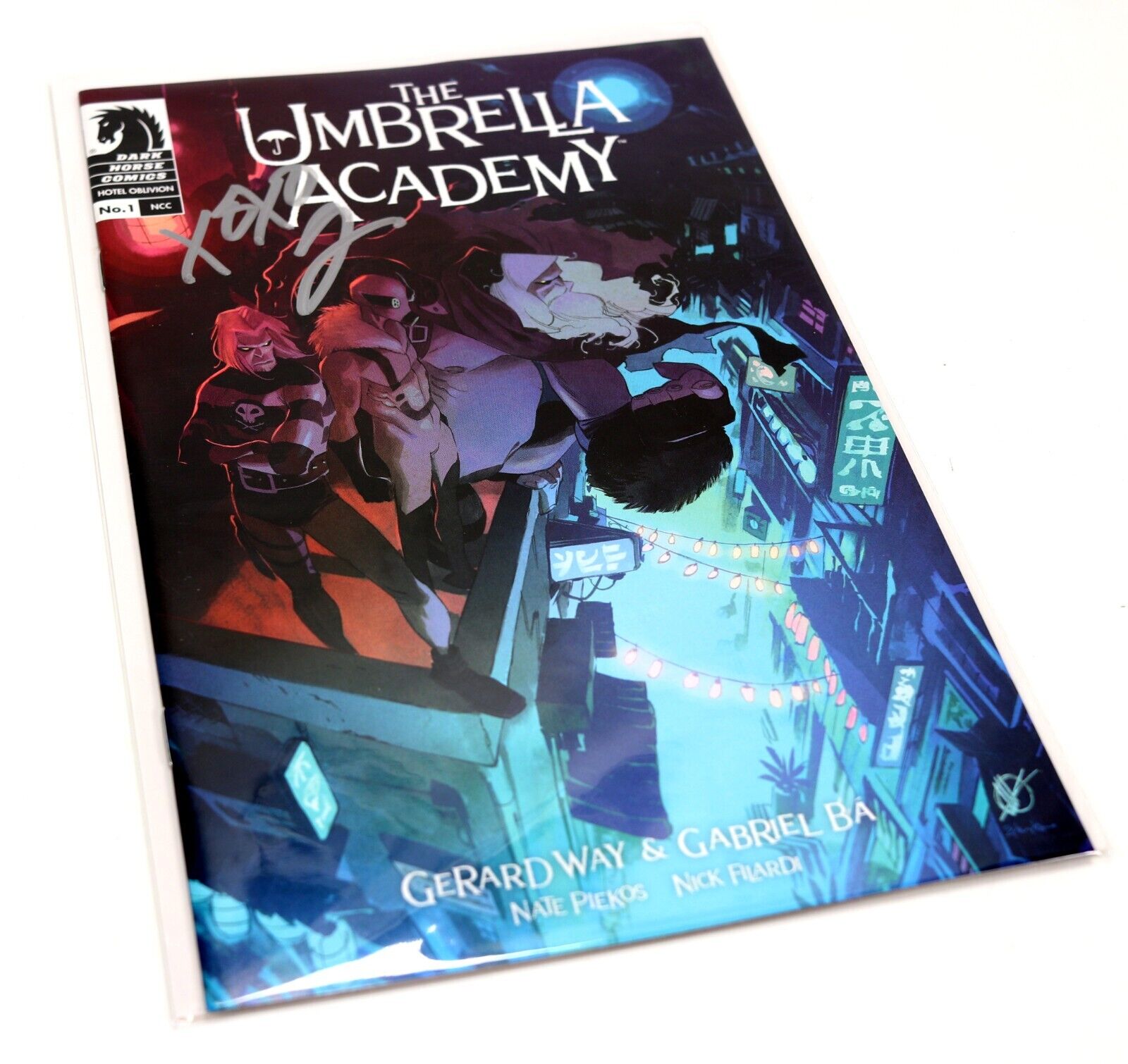 The Umbrella Academy: Hotel Oblivion # 1 Signed by Gerard Way