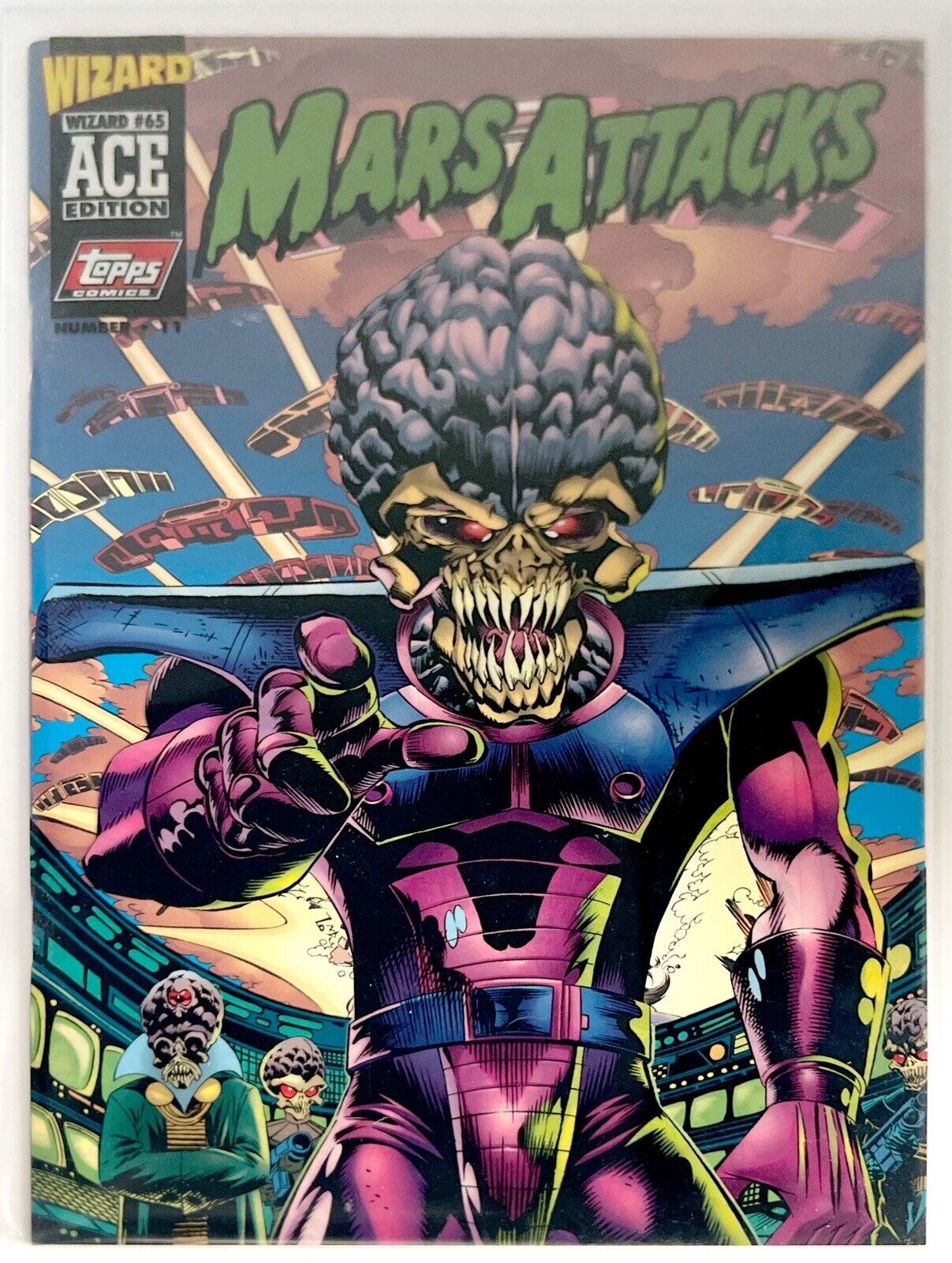 Wizard Ace Edition #11: Mars Attacks #1 #11 (Topps Comics Wizard 1996)