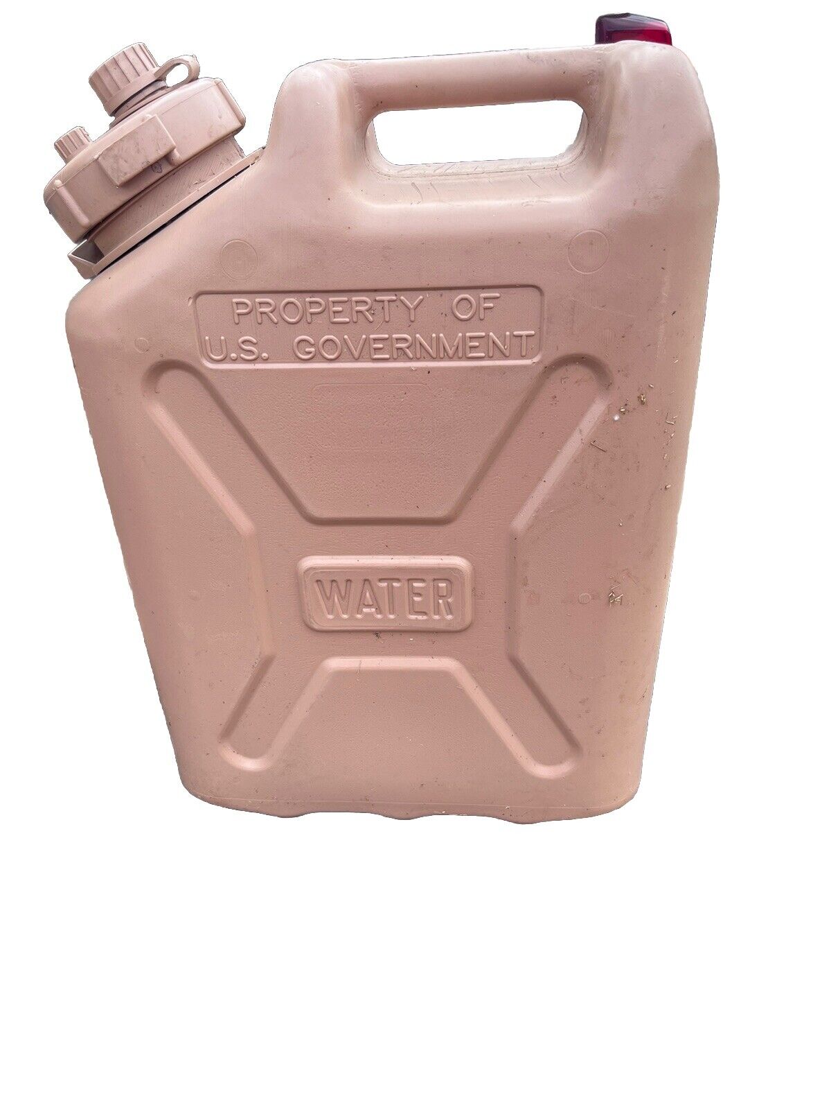 5 Gallon Water Jug US Military Army USGI Jerry Can Beige Color - Water Storage