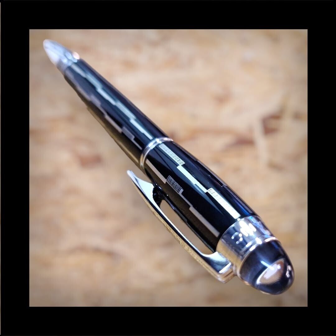 Authentic Montblanc Starwalker Black Mystery Rollerball Fineliner Pen 104226