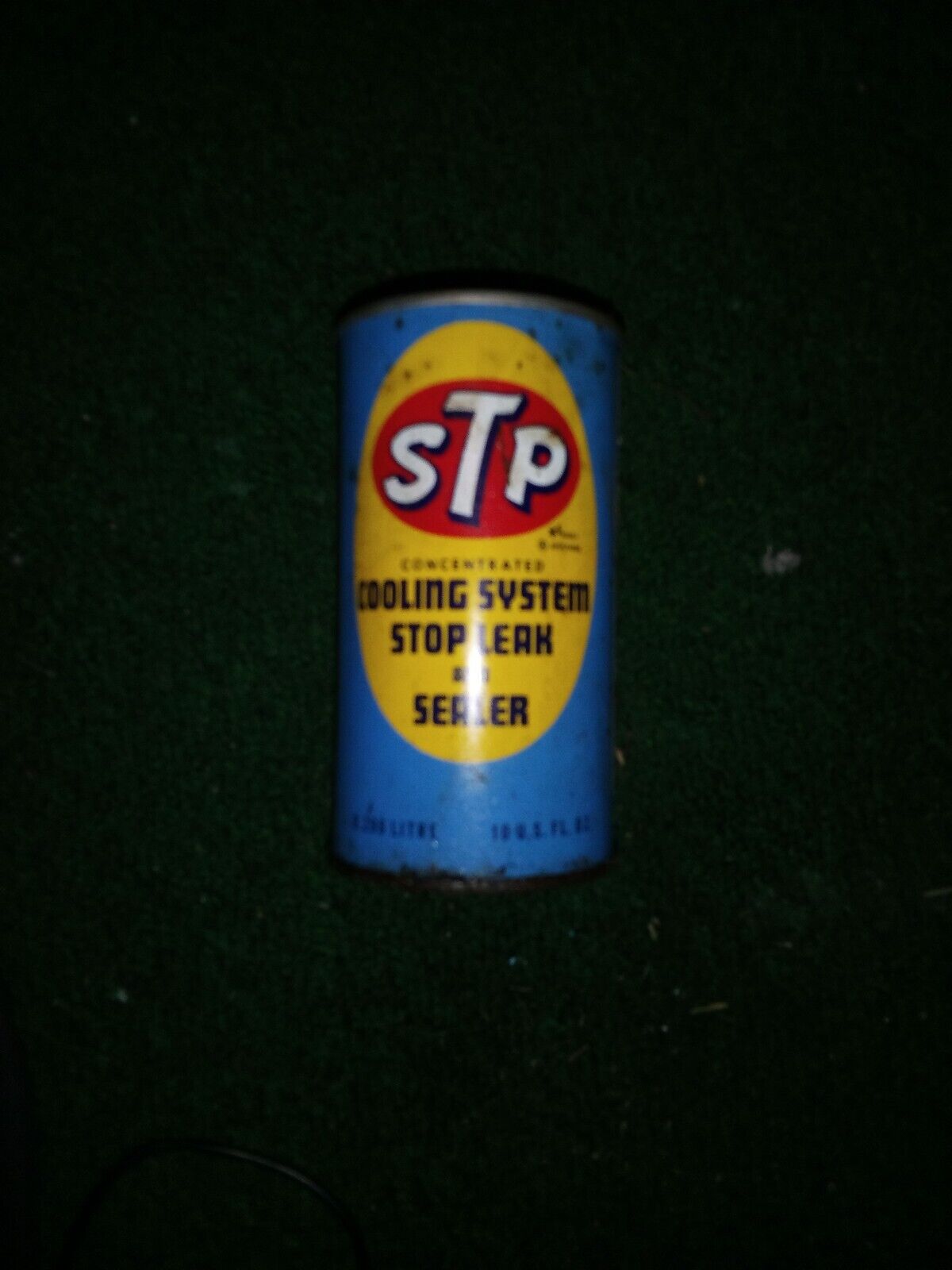 Vintage 1970\'s STP Cooling System Stop Leak And Sealer 10 Fluid Ounce Can
