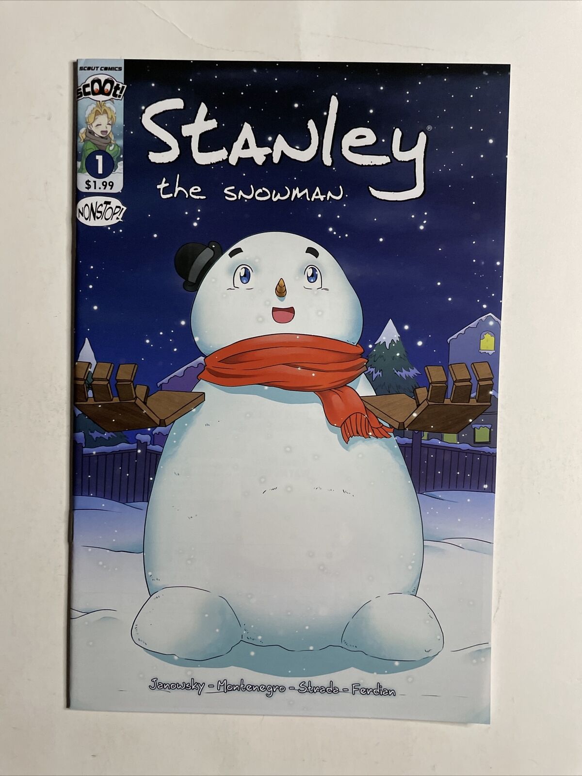 Stanley The Snowman #1 (2021) 9.4 NM Scout Comics High Grade Comic Book