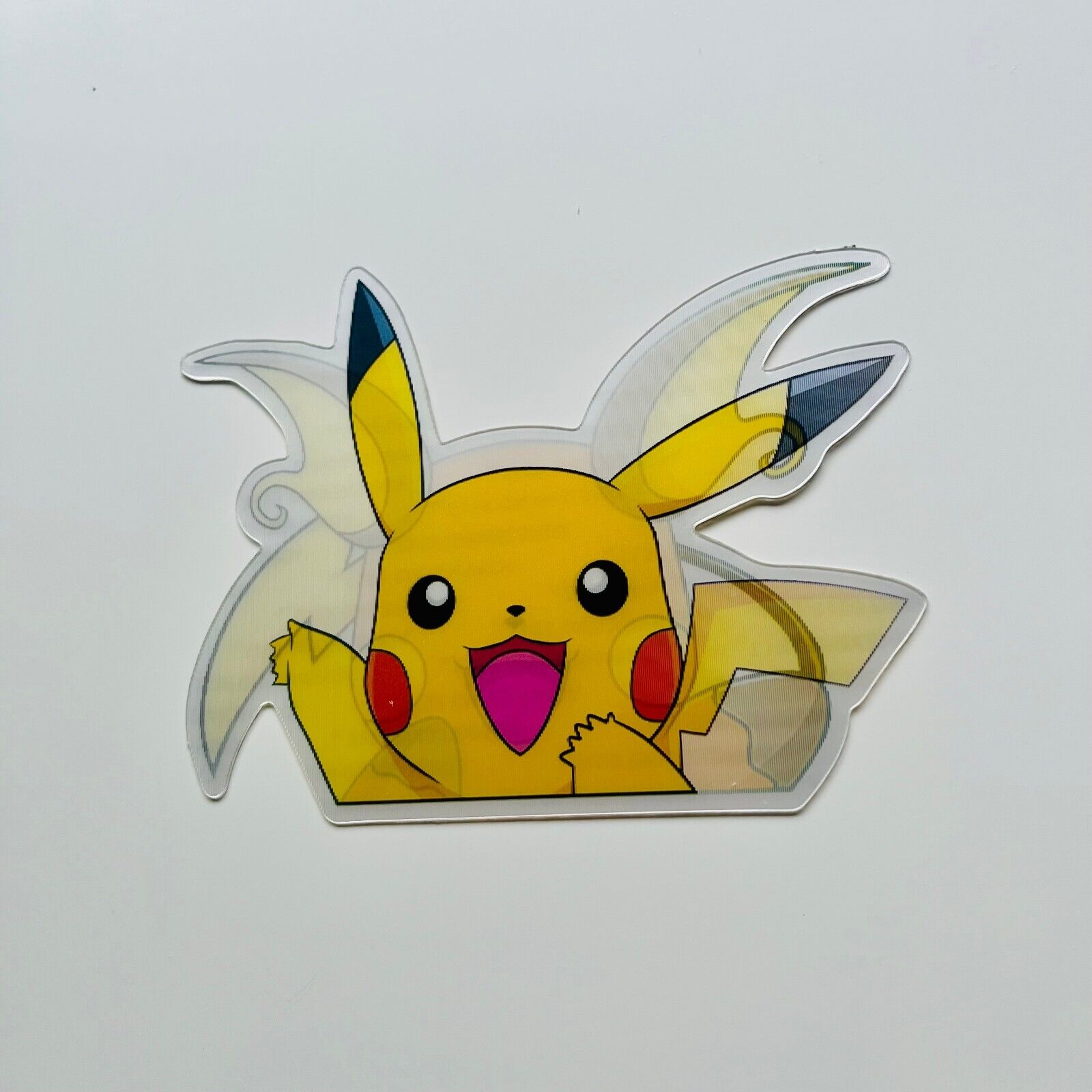 Pokemon Pikachu & Raichu 3D  Lenticular Motion Sticker - Anime Holofoil Decal