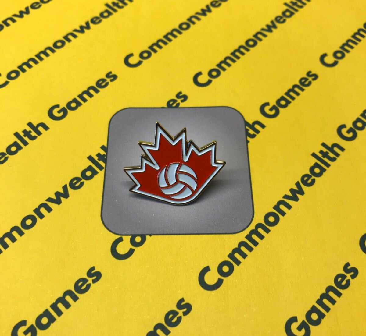 Birmingham 2022 Commonwealth Games Canada Volleyball Athletes Pin Badge V RARE