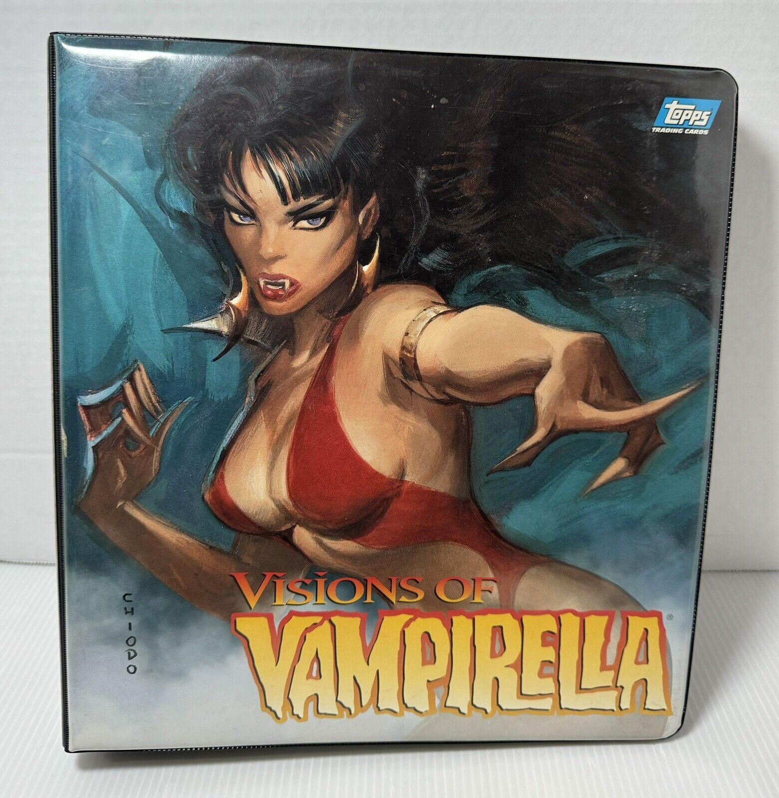 1995 Topps Visions of Vampirella 1-90 Trading Card Set Plus Binder & Extras