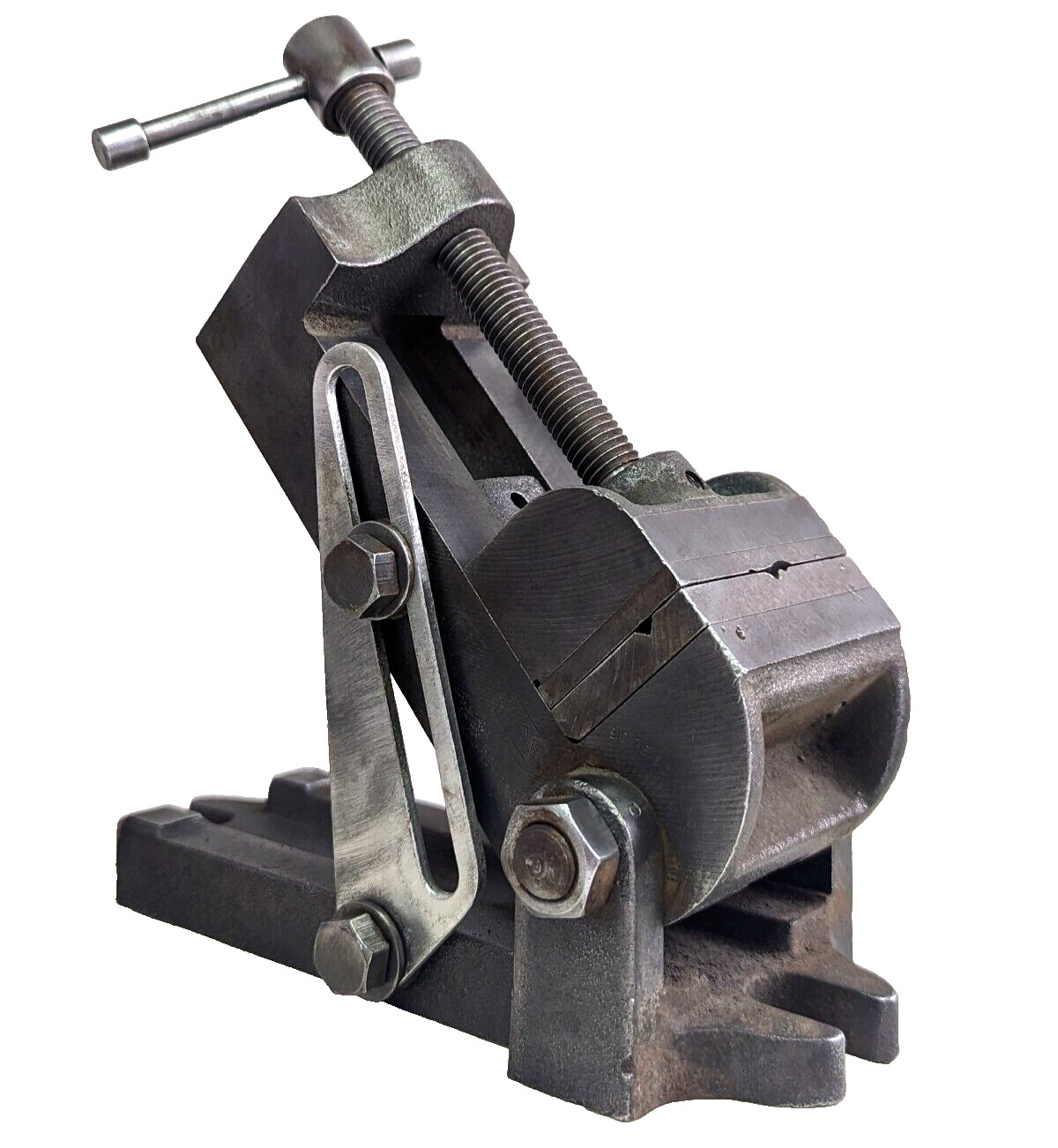 Vintage Tilted Machinist Drill Press Vise CRAFTSMAN
