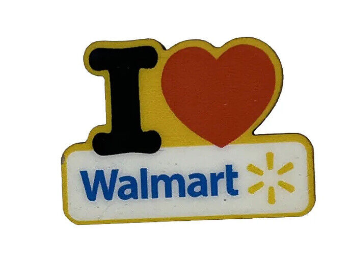 I ❤️ Walmart Lapel Pin