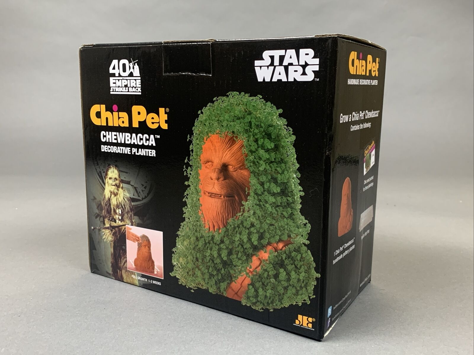 Chia Pet~Star Wars- Chewbacca Decorative Planter ~ 40th Ann. Empire Strikes Back