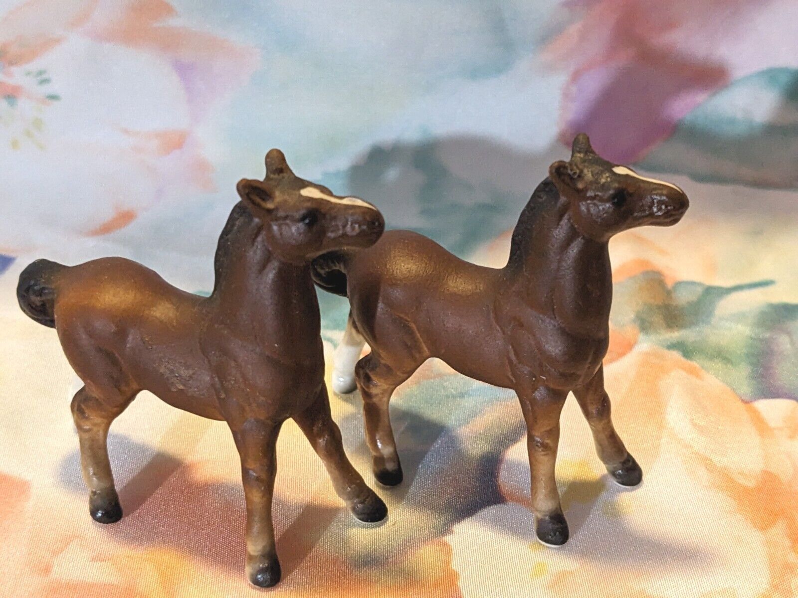 Vintage Mini Ceramic Horse Figurine ( Each)