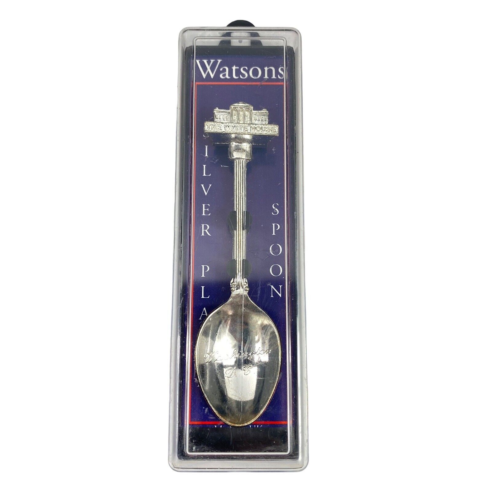 Watsons Collectors Spoon White House Washington D.C. Silver Plated