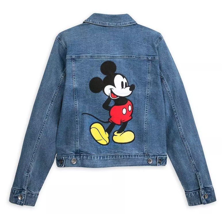 NEW Women's Disney Parks X Her Universe Mickey Mouse Denim Jacket XS