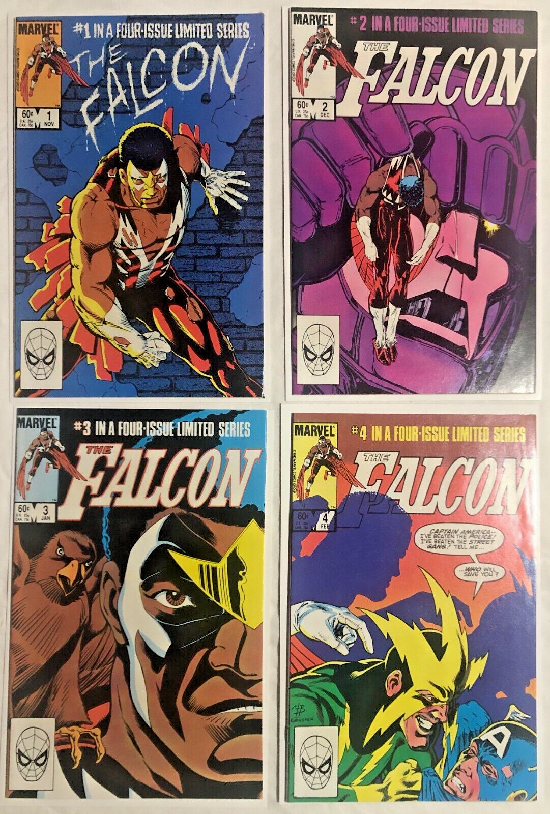 The Falcon 1983 Four-Issue Limited Edition Series All High-Grade 9.8 Candidates