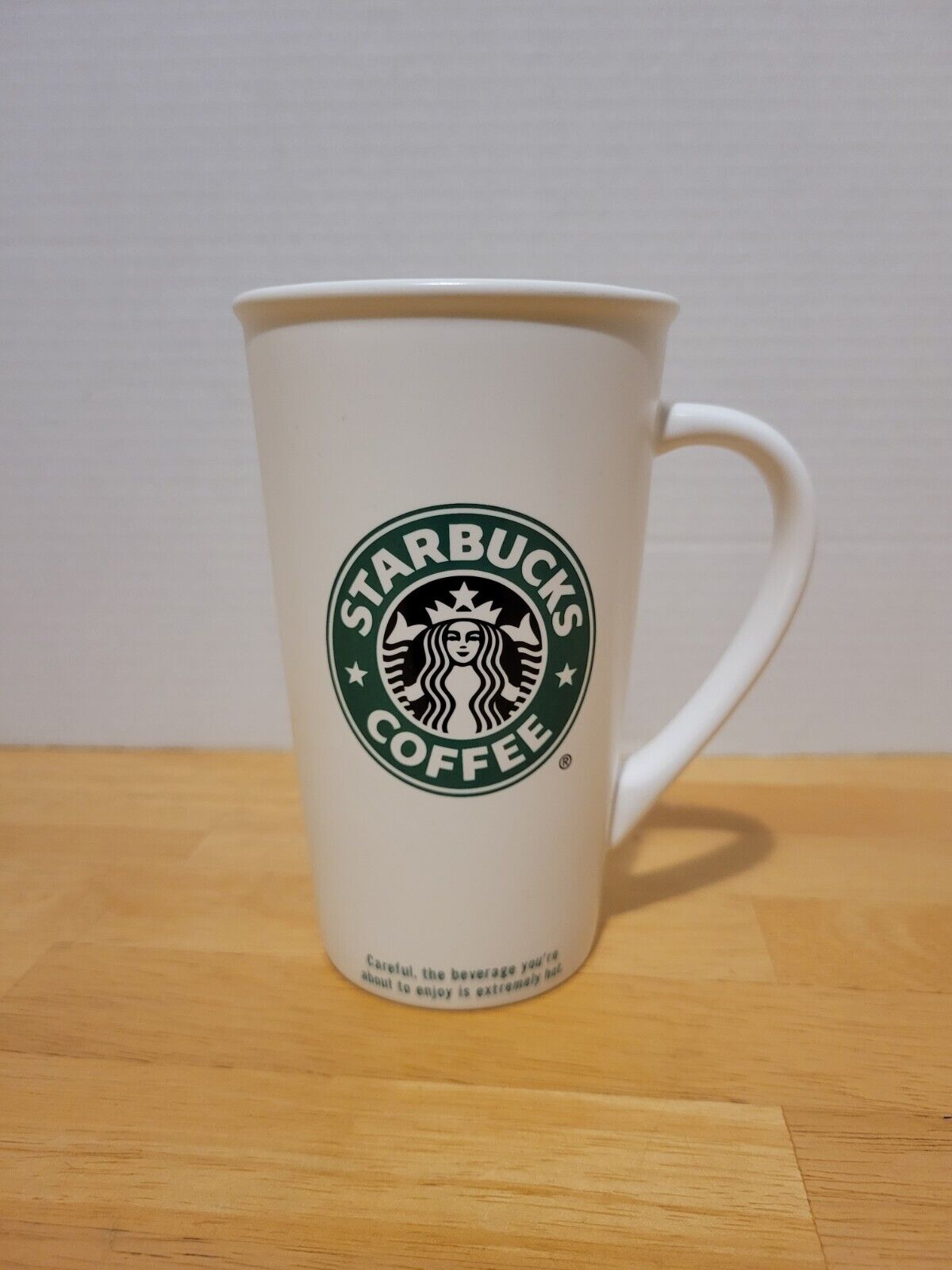 2006 Starbucks Grande To-Go Ceramic  Coffee Mug with Mermaid Logo
