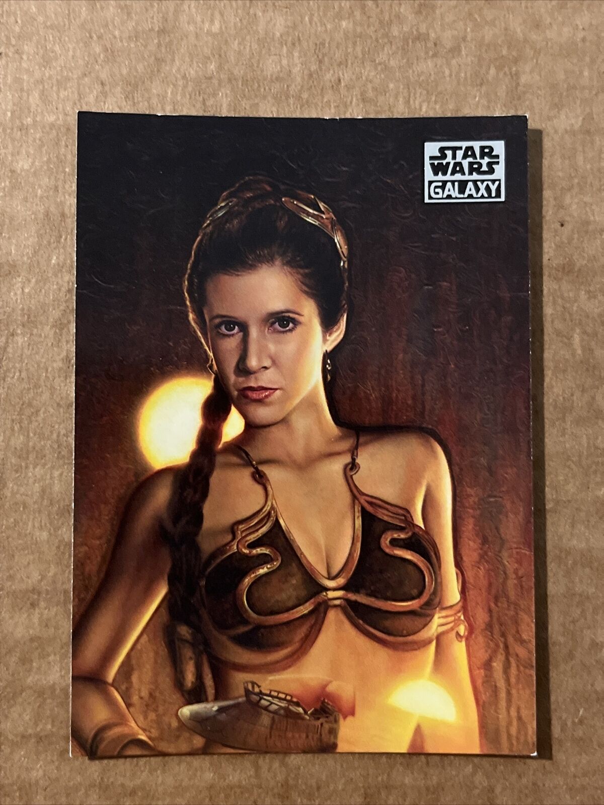 Different Side Of Princess Leia 2012 Topps Star Wars Galaxy Series 7 Card #4 729